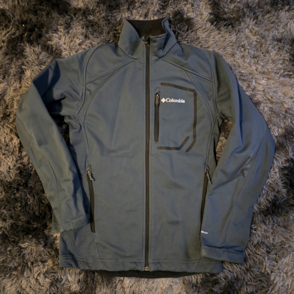 Men's Columbia Sweatshirt Jacket Windproof S